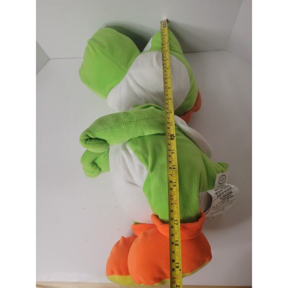 Large Super Mario Bros. Green Yoshi‎ Plush Stuffed Animal Toy - Picture 7 of 7